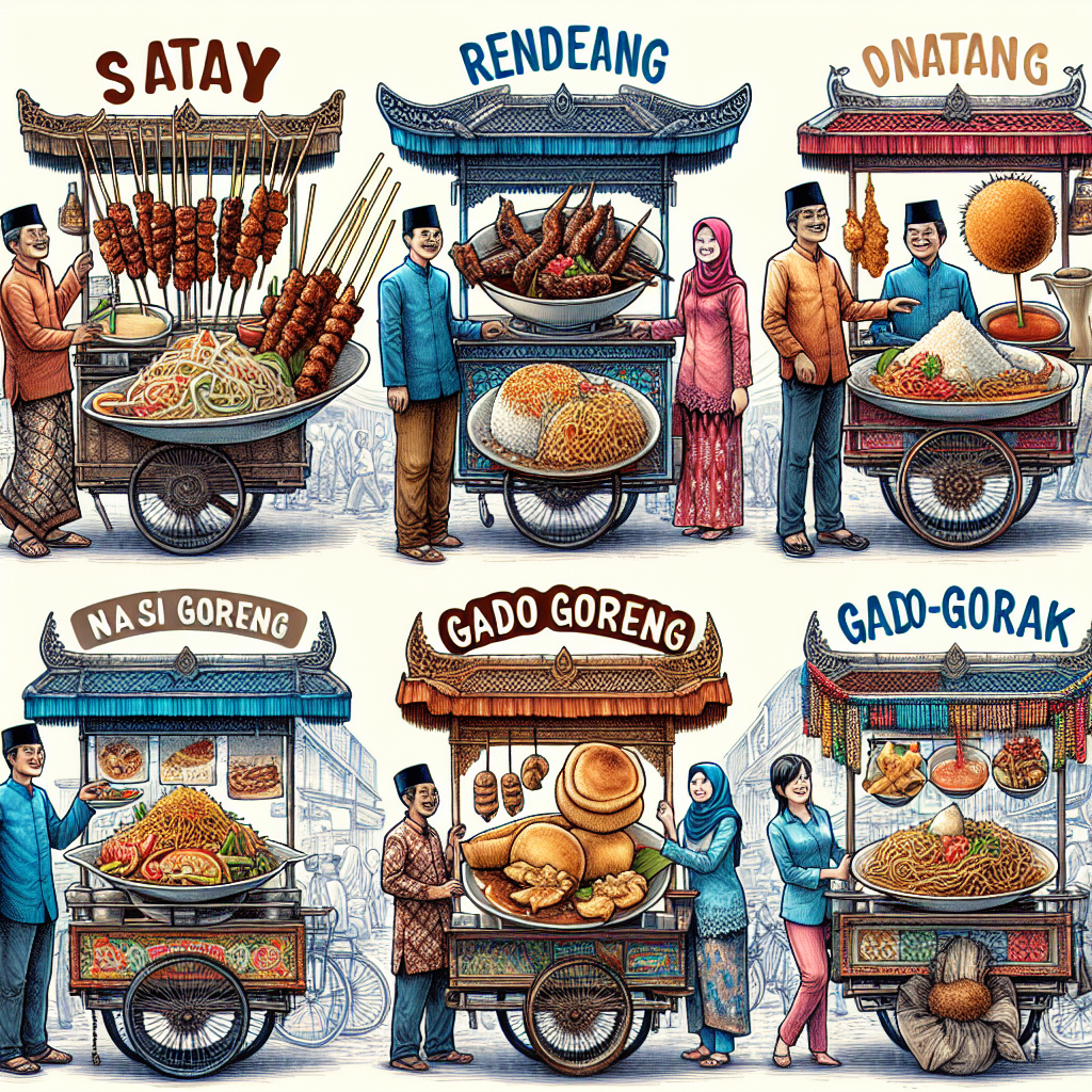 5 Street Food Legendaris Indonesia yang Kini Mendunia!